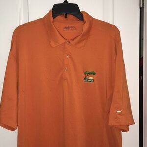 Orange Tennessee Volunteers Color Nike Golf 2008 US Open Torrey Pines polo shirt